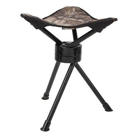 Vanish Swivel Tripod Stool, Realtree Edge Camo 5913